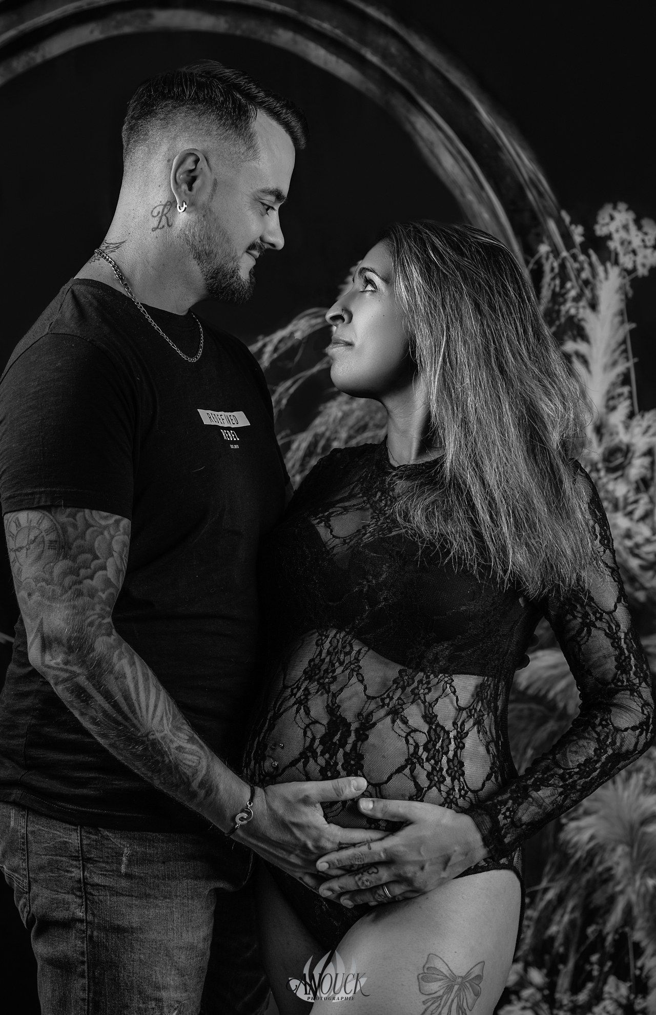 Shooting grossesse studio en Suisse Romande