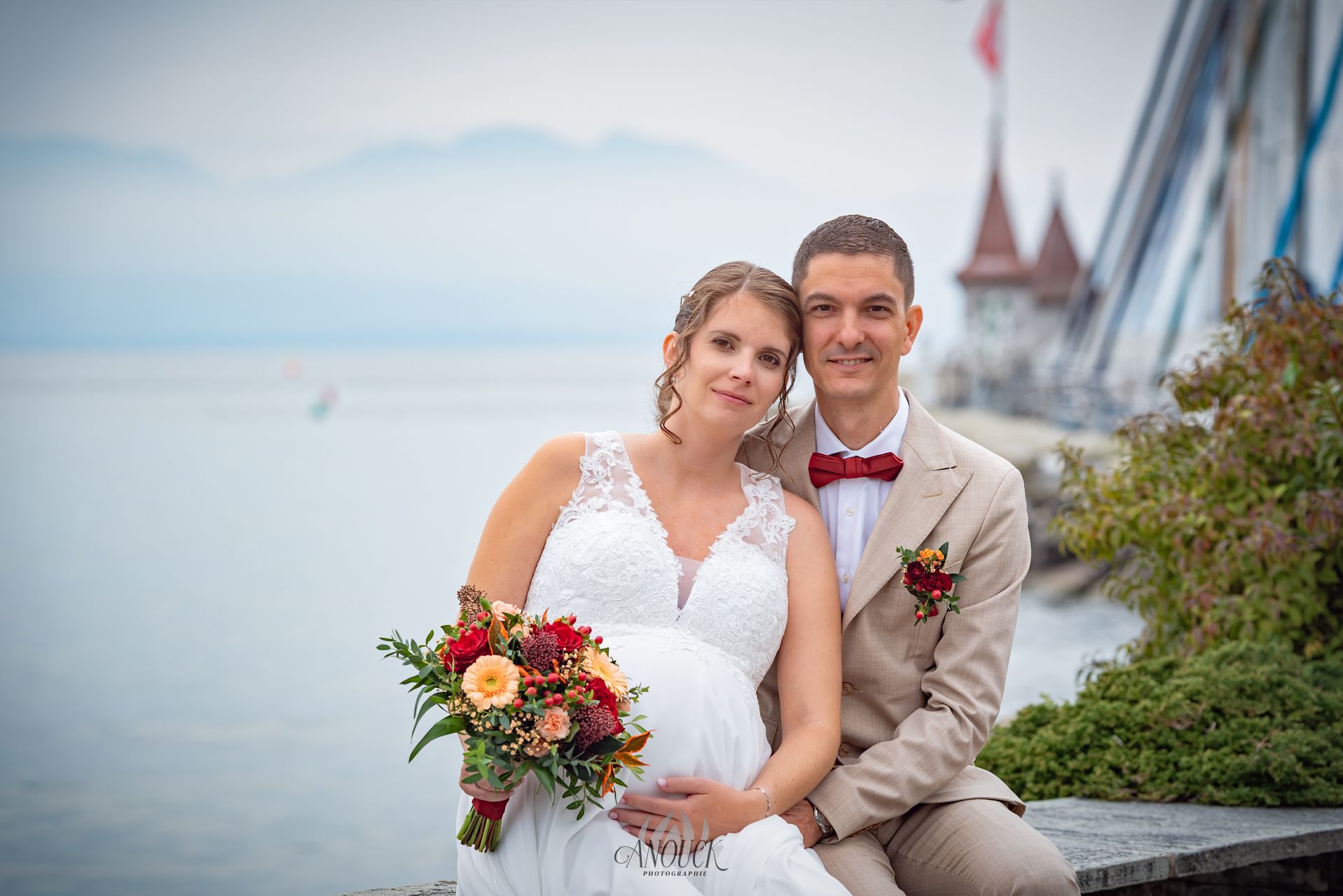 Photographie de mariage naturelle en Suisse romande