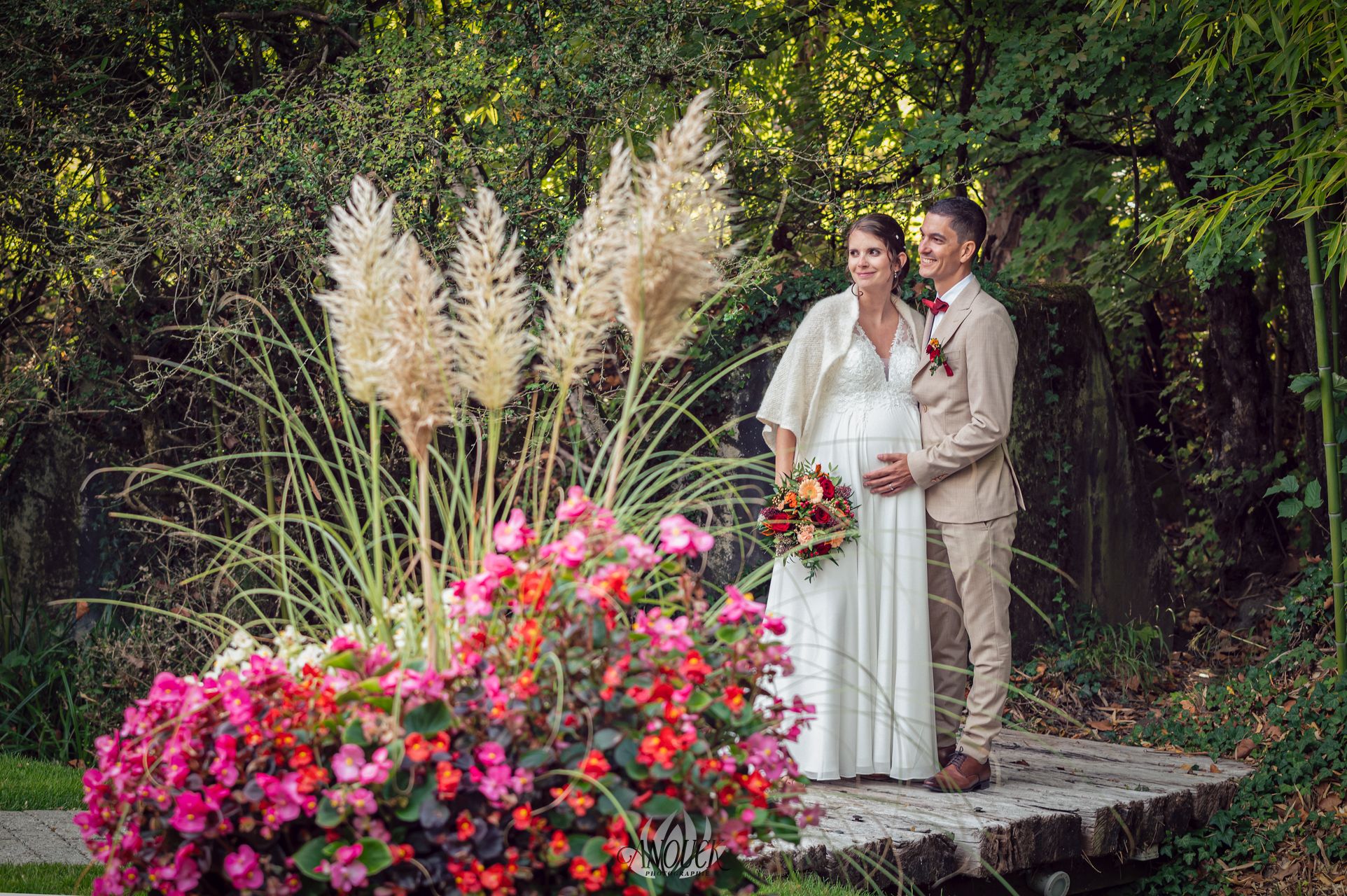 Photographie de mariage naturelle en Suisse romande
