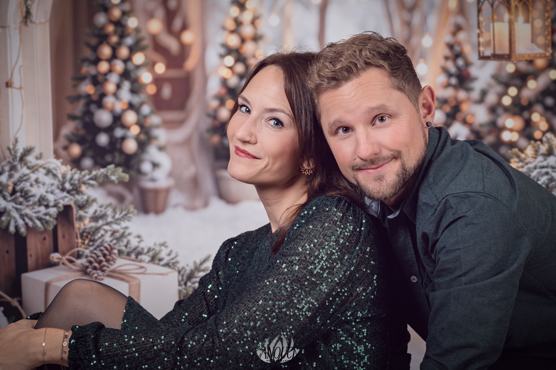 Photo studio couple réalisée à Neuchâtel