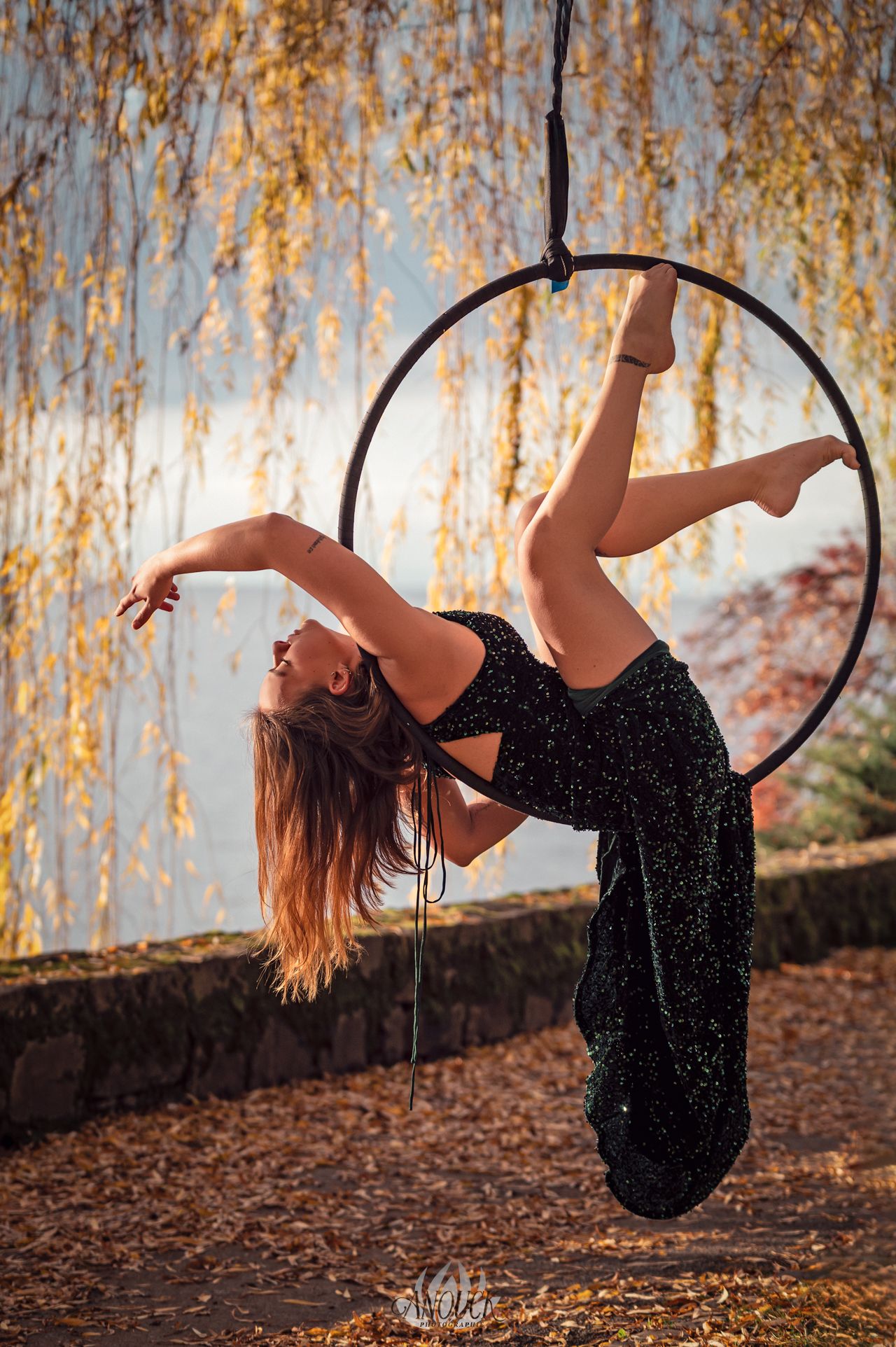 Portrait artistique en extérieur réalisé en Suisse romande